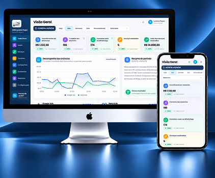 Luciano Poços CRM responsive website project