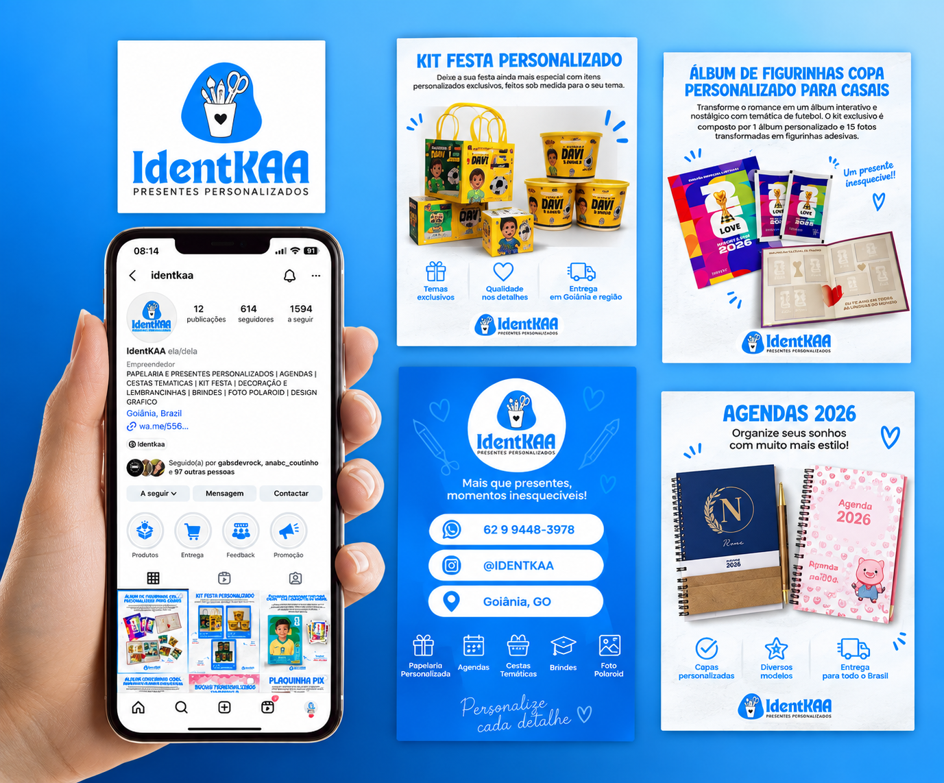 Identkaa social media project