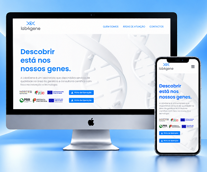 Lab4Gene responsive website project