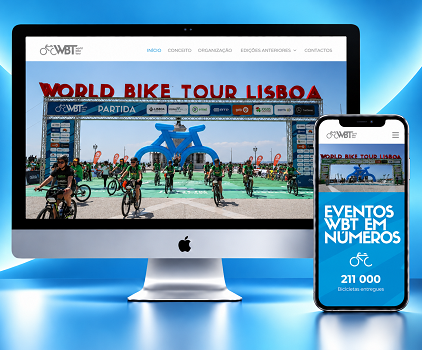 World Bike Tour responsive website project